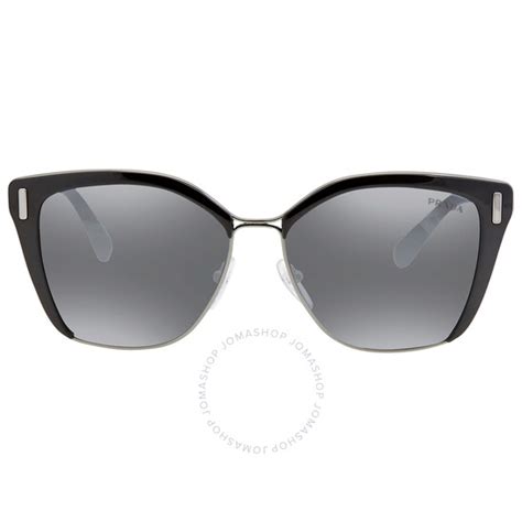 prada pr 56ts 1ab5l0|Prada Ladies Black Cat Eye Sunglasses 56TS.